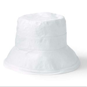 Land’s End Women’s Summer Sun Hat, OS White, New